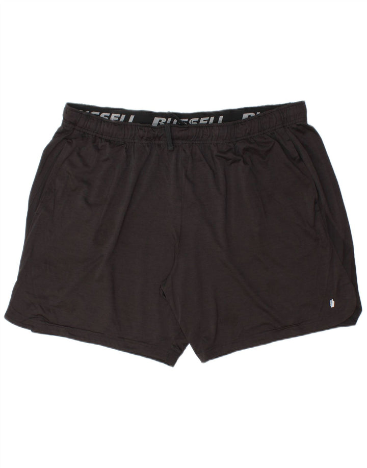 RUSSELL ATLÉTICO Masculino Dri-Power Sport Shorts XL Preto Poliéster