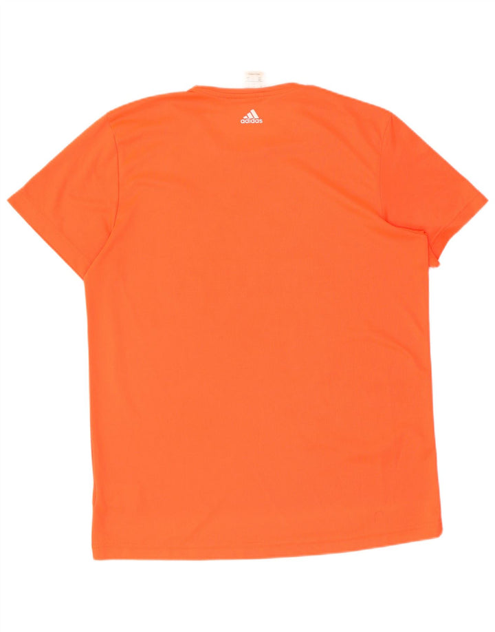 ADIDAS Mens Graphic Vest Top Grande Laranja Poliéster