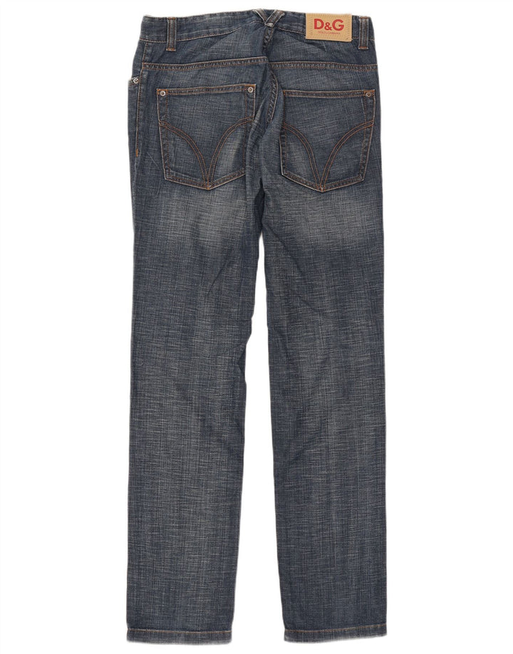 Dolce & Gabbana Jeans retos masculinos W31 L35 algodão azul