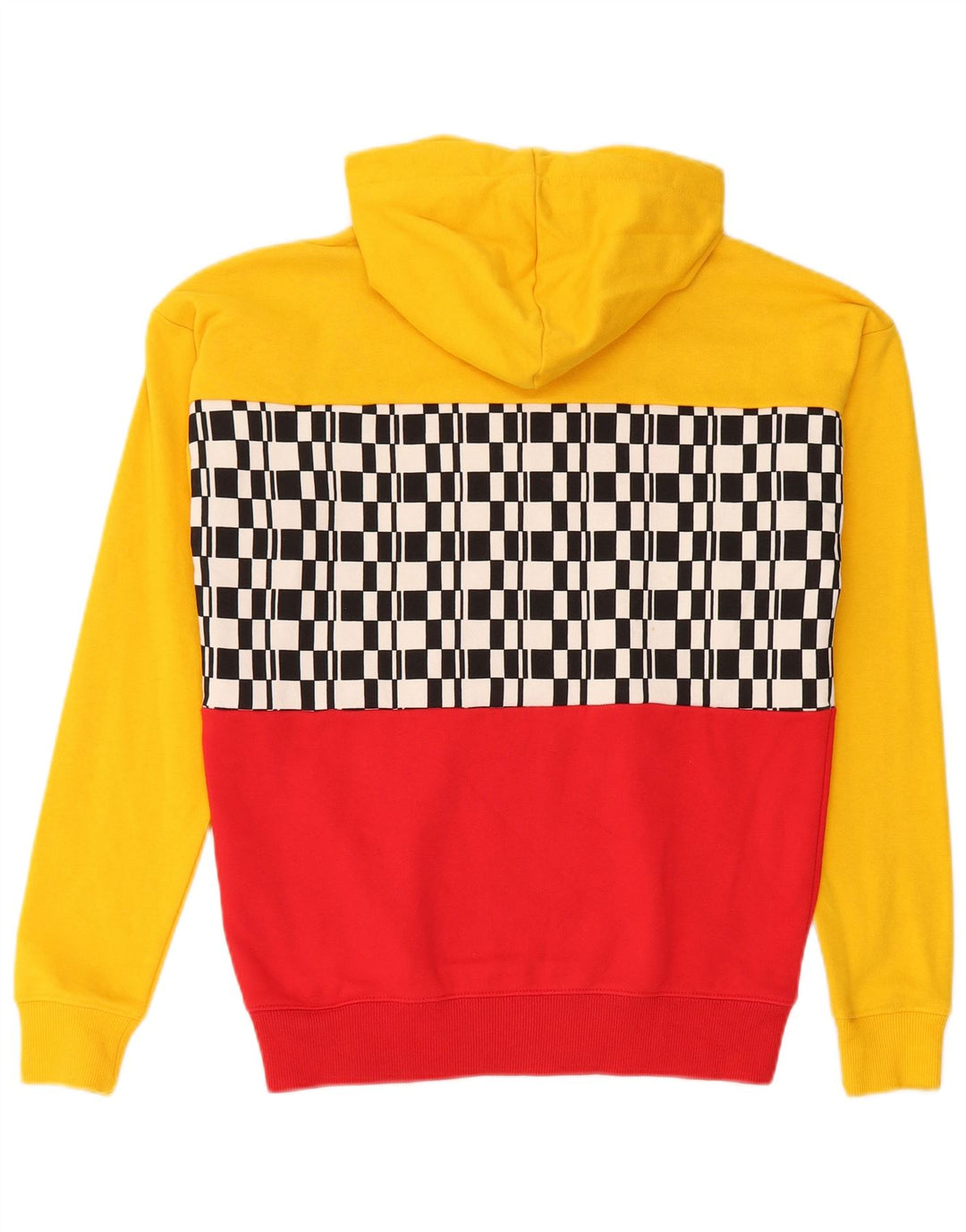 FILA Mens Graphic Hoodie Jumper XS Multicolorido Colourblock Algodão