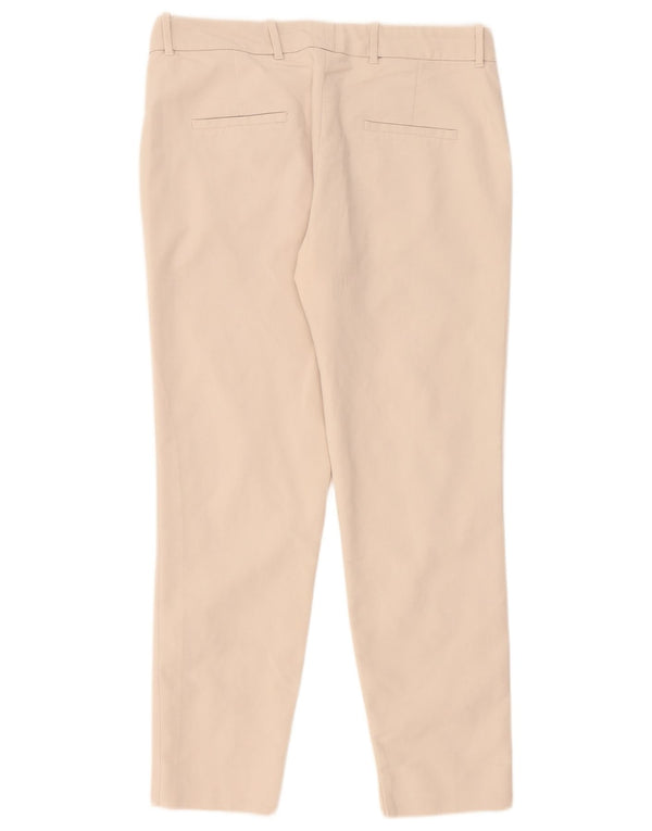 Zara Calça Chino Feminina Slim Grande W32 L28 Bege