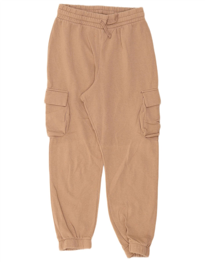 Zara Mens Cargo Calças de treino Joggers Médio Bege
