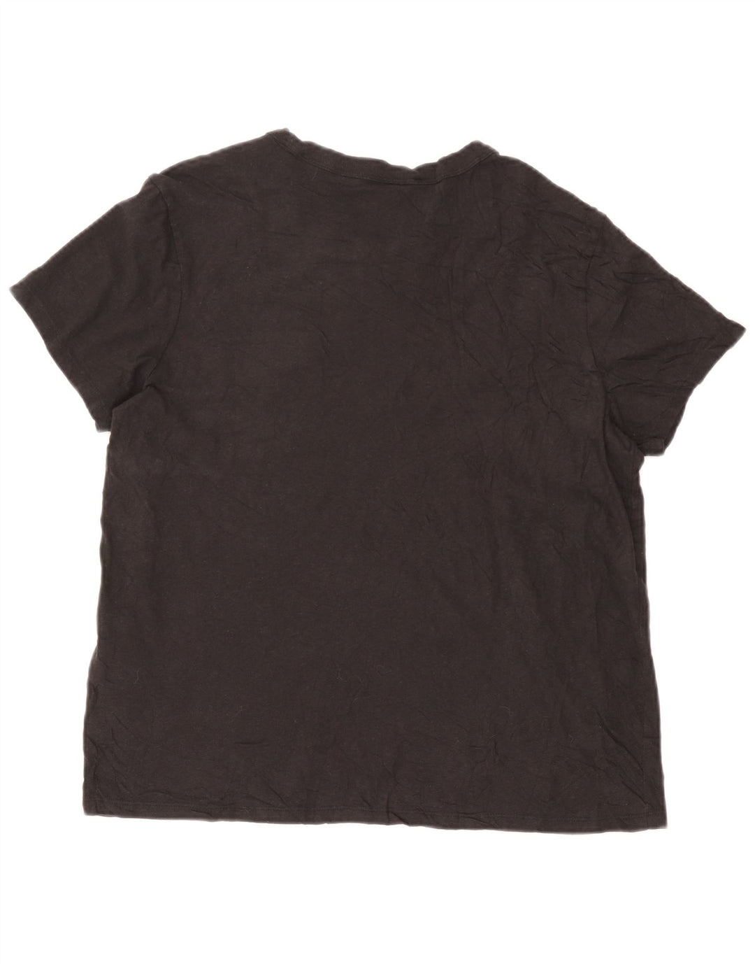 Camiseta feminina LEVI'S UK 18 XL algodão preto