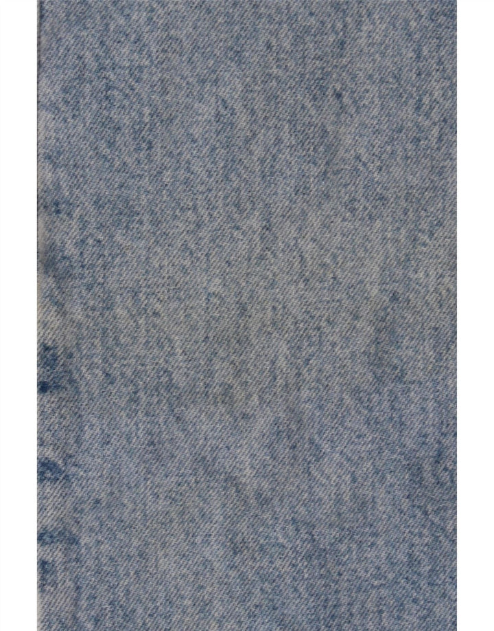 Calça jeans reta feminina OXXY W26 L33 azul