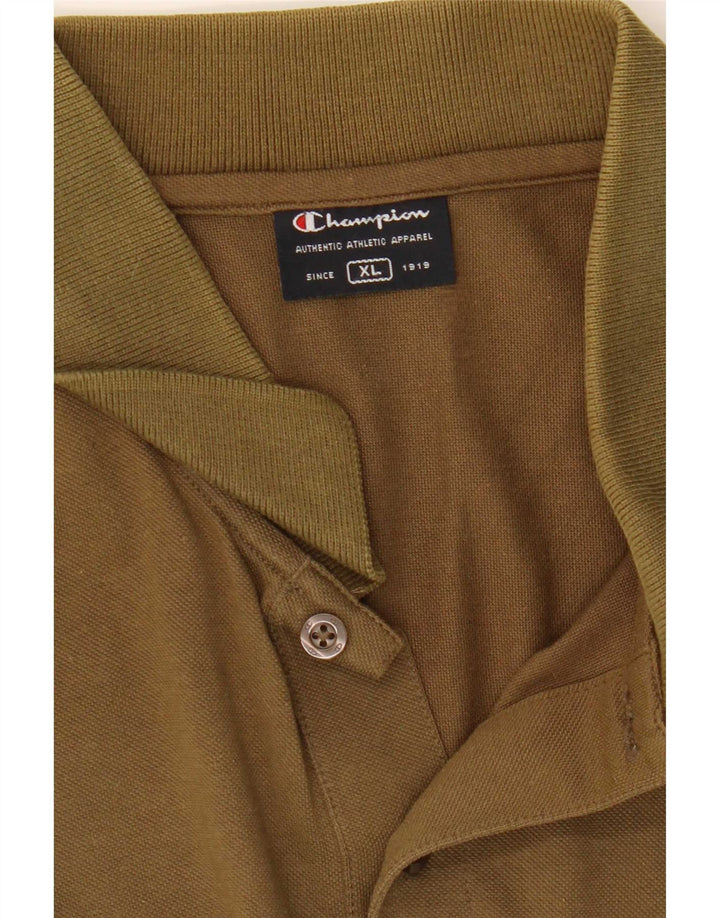 Camisa polo masculina Champion XL cáqui