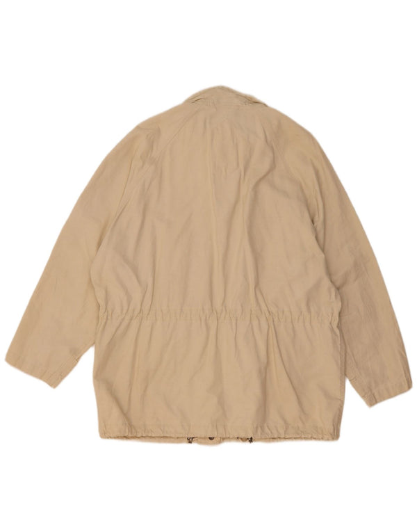 THINK PINK Mens Utility Jacket IT 50 Large Beige
