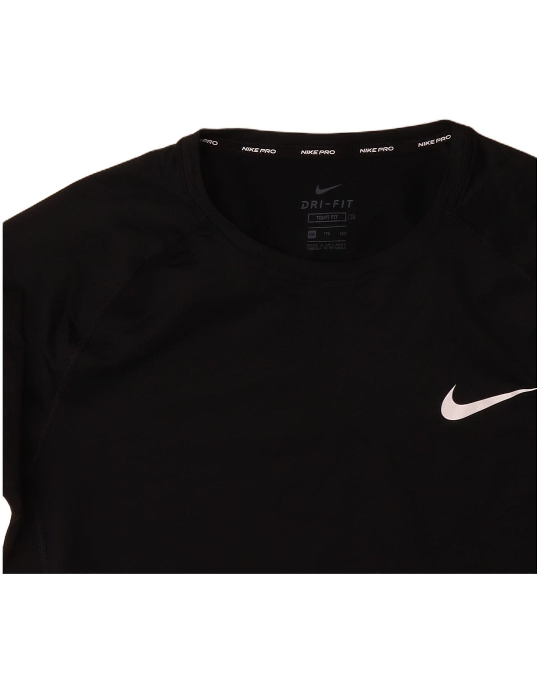 Camiseta masculina Nike Tight Fit Top 2XL poliéster preto