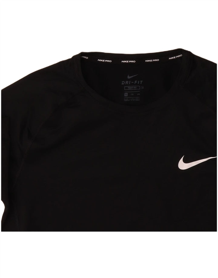 Camiseta masculina Nike Tight Fit Top 2XL poliéster preto
