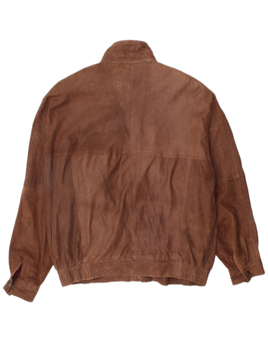 Jaqueta bomber masculina Morena em camurça IT 52 XL couro marrom