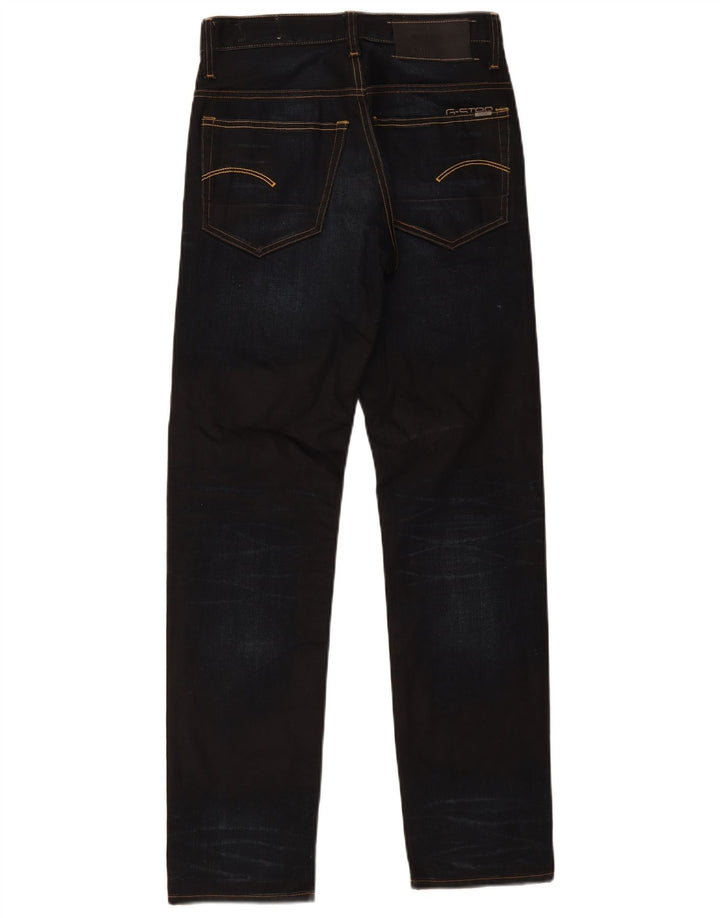 Calça jeans reta masculina G-Star 3301 W28 L32 preta