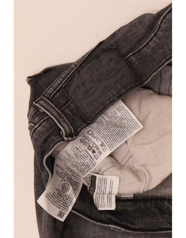 Calça Jeans Levis 511 Slim Masculina W36 L33 Cinza Algodão