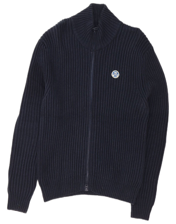 Suéter cardigã masculino North Sails XL azul marinho algodão