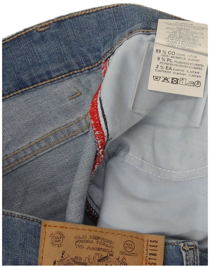 Carrera Masculino 721 Shorts Jeans W33 Médio Azul Algodão