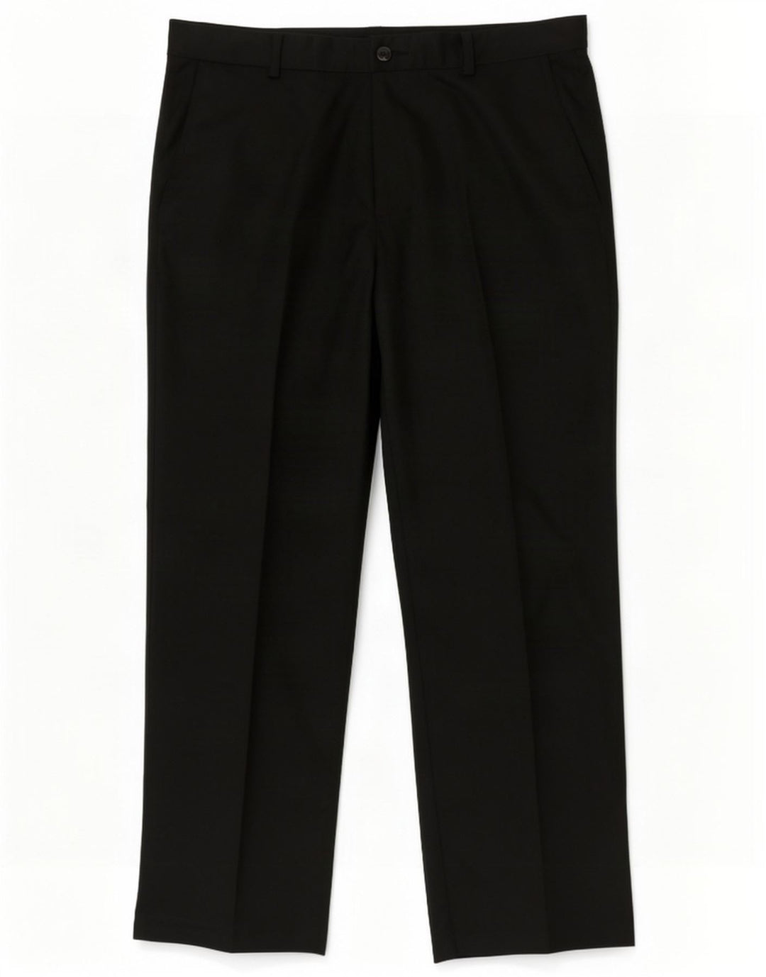 Adidas Mens Climalite Straight Chino Calças W36 L32 Poliéster Preto