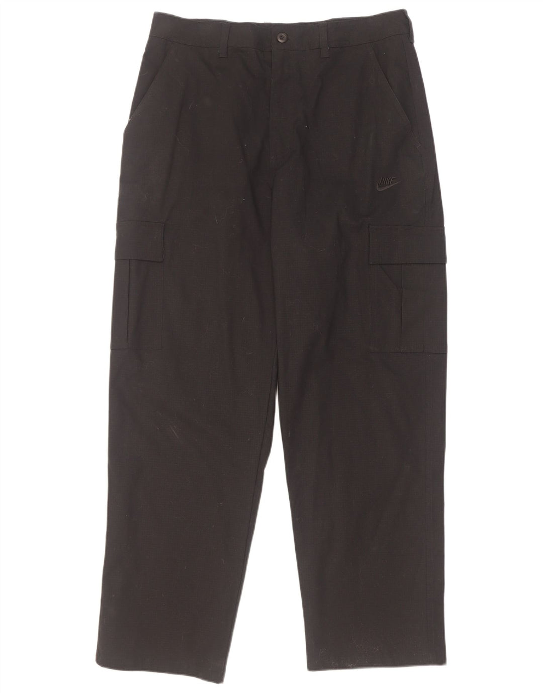 Calça cargo masculina Nike Tapered W32 L32 algodão preto