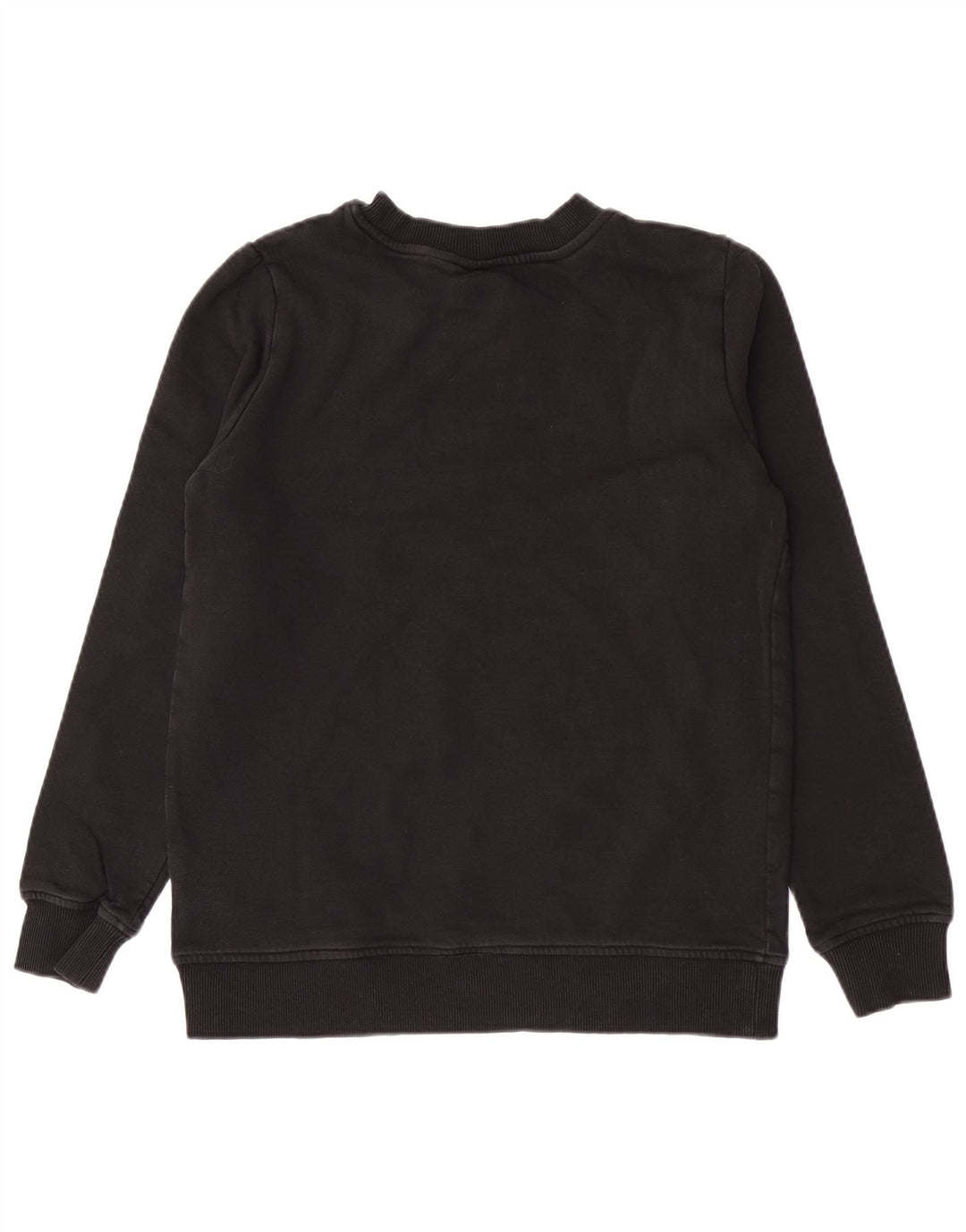 Vans feminino gráfico moletom jumper pequeno algodão preto
