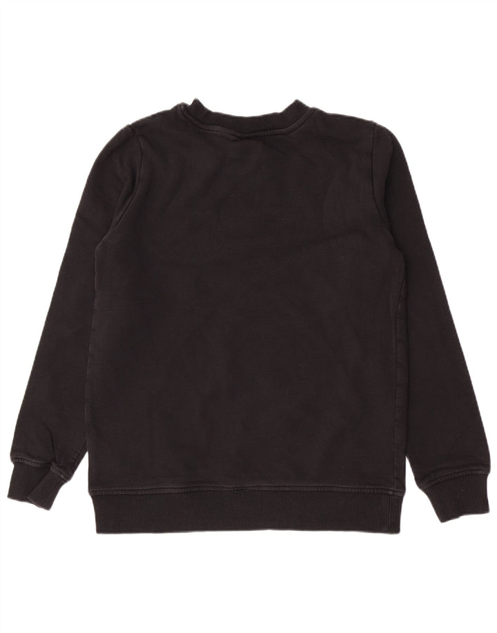 Vans feminino gráfico moletom jumper pequeno algodão preto