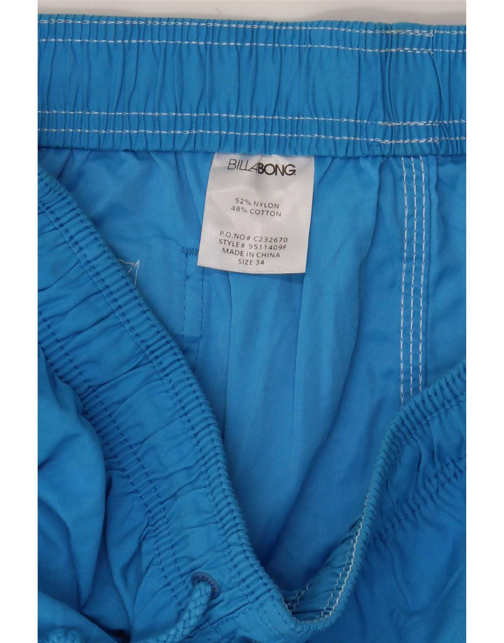 Shorts de natação masculino Billabong grande azul nylon
