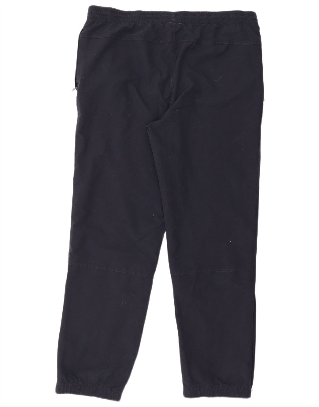 Calça de treino masculina Adidas Joggers grande poliéster azul marinho
