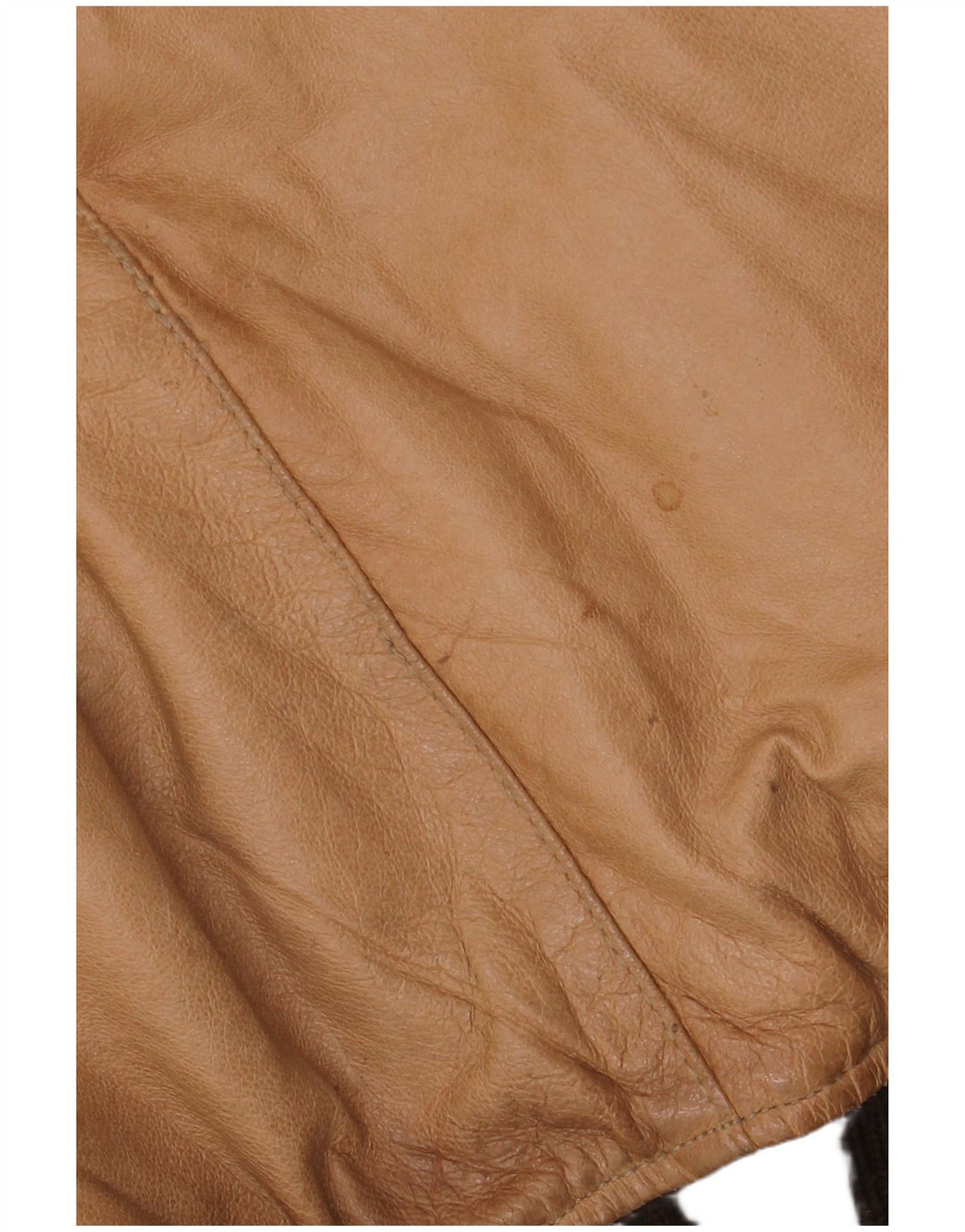 Jaqueta masculina de couro com capuz Bata IT 50 grande couro bege