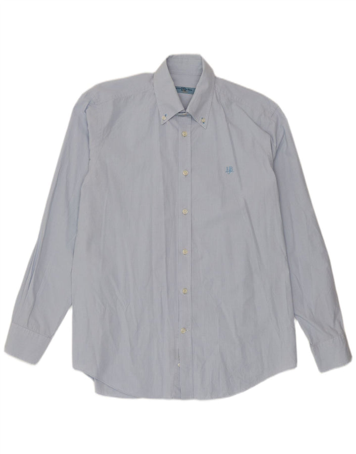 Camisa masculina Harmont & Blaine XL azul algodão