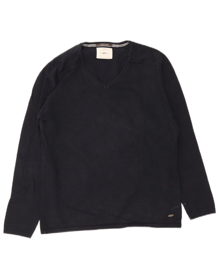 Suéter Zara Boys com decote em V 11-12 anos preto