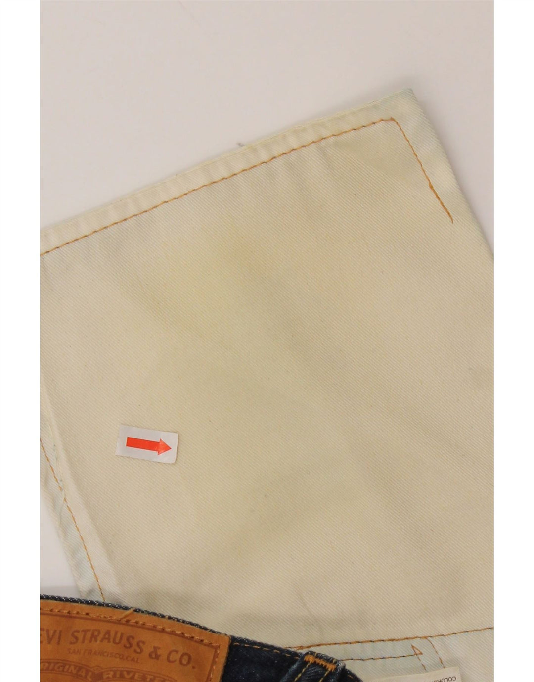 Levi's Masculino 502 Tapered Jeans W32 L32 Azul Marinho Algodão