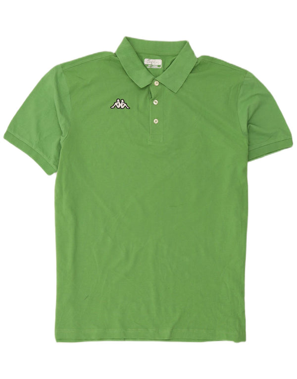 Camisa polo masculina KAPPA 3XL algodão verde