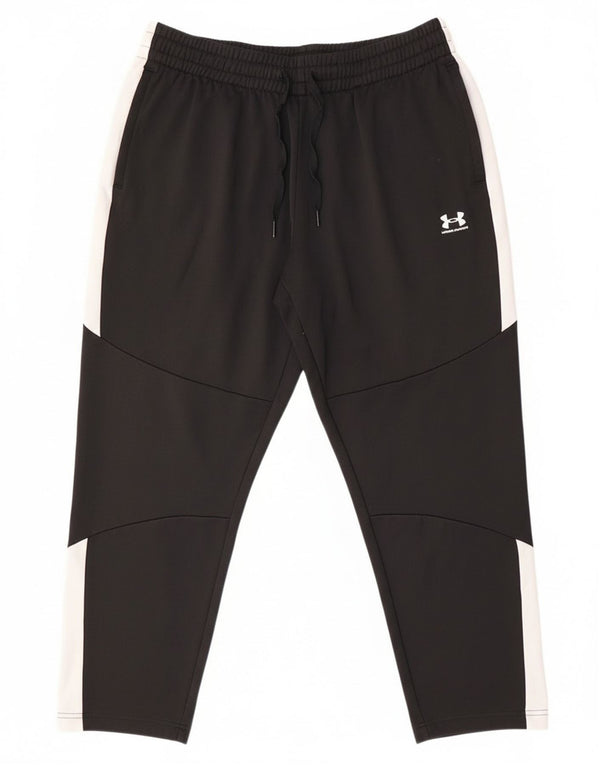 Calça de treino masculina Under Armour XL preto colorblock