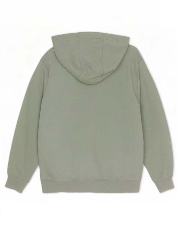 Nike Mens Hoodie Jumper Médio Algodão Verde