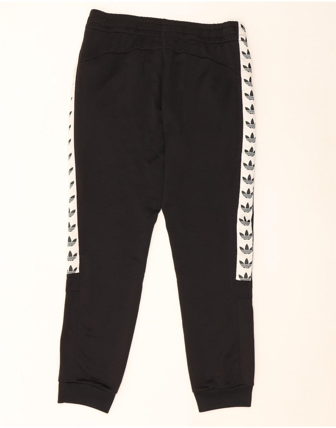 Adidas masculino gráfico calças de treino joggers médio preto colorblock