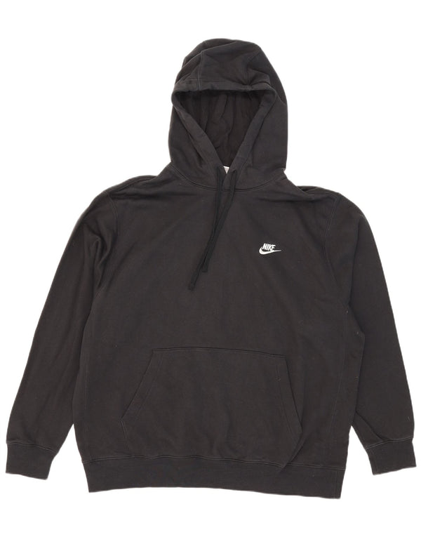 Nike Mens Hoodie Jumper XL Algodão Preto