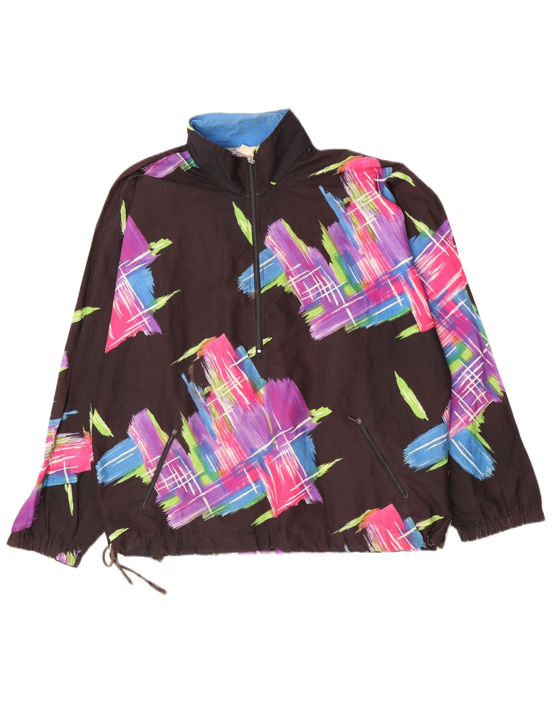 Gonso Pulôver masculino agasalho jaqueta superior 2XL preto geométrico
