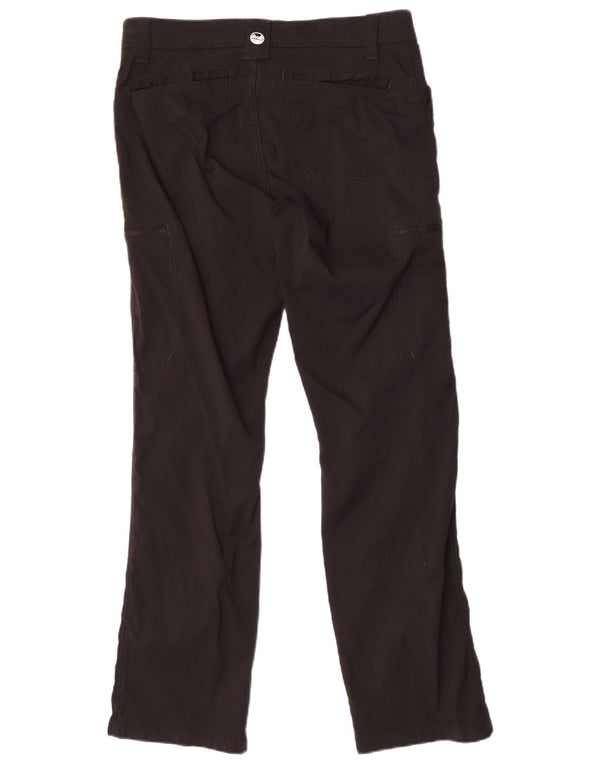 Wrangler Mens Slim Cargo Trousers W32 L30 Black Nylon