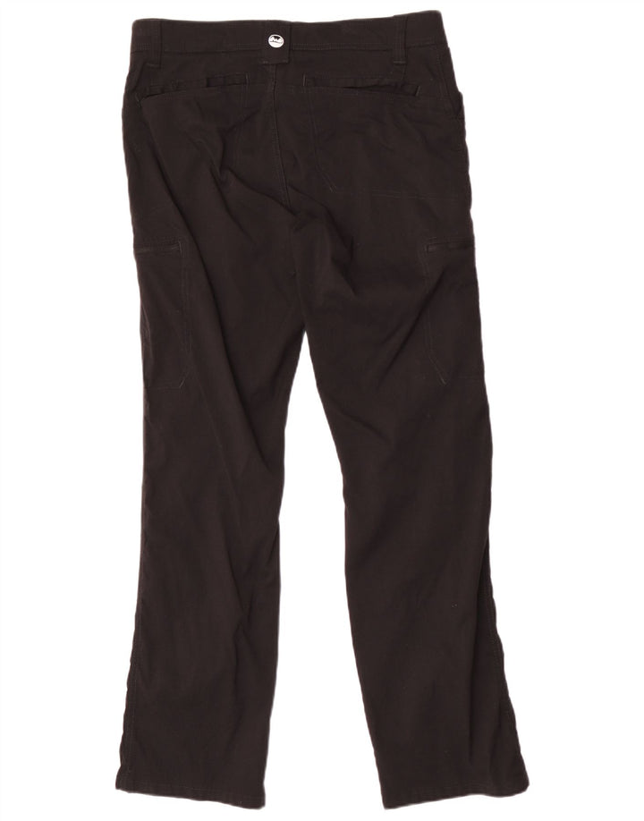 Wrangler Mens Slim Cargo Calças W32 L30 Preto Nylon