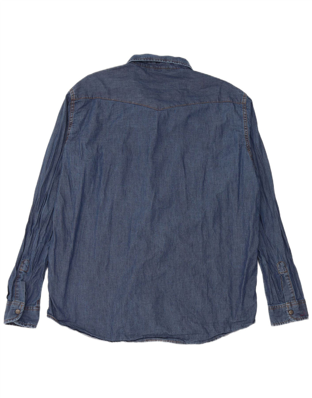 Camisa jeans CARRERA masculina VERONA 2XL algodão azul