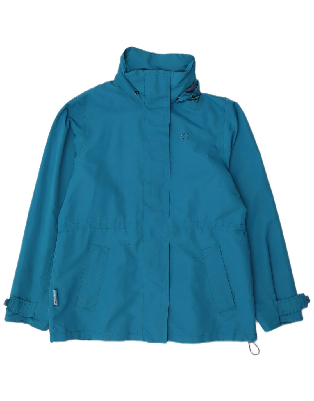 Jaqueta de chuva feminina Mountain Essentials Reino Unido 14 grande nylon azul