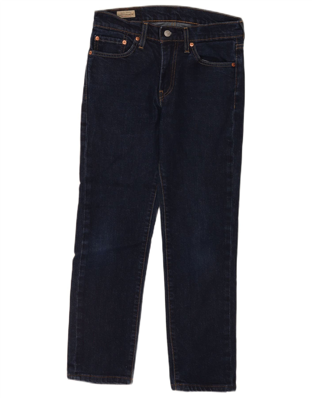 Levi's Masculino 511 Slim Jeans W29 L27 Azul Marinho Algodão