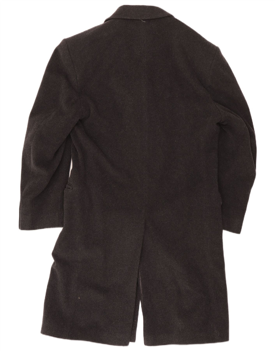 Sobretudo masculino Hammersley UK 36 lã cinza pequena