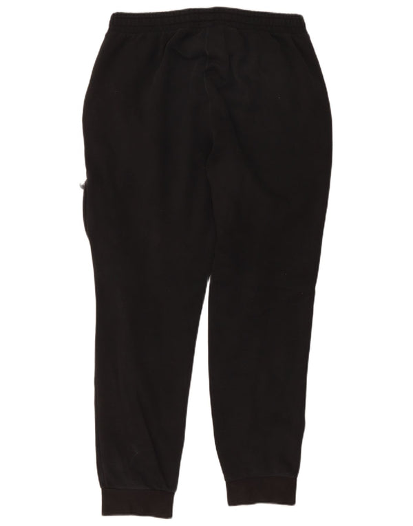 Adidas Mens Cargo Calças de treino Joggers grandes de algodão preto