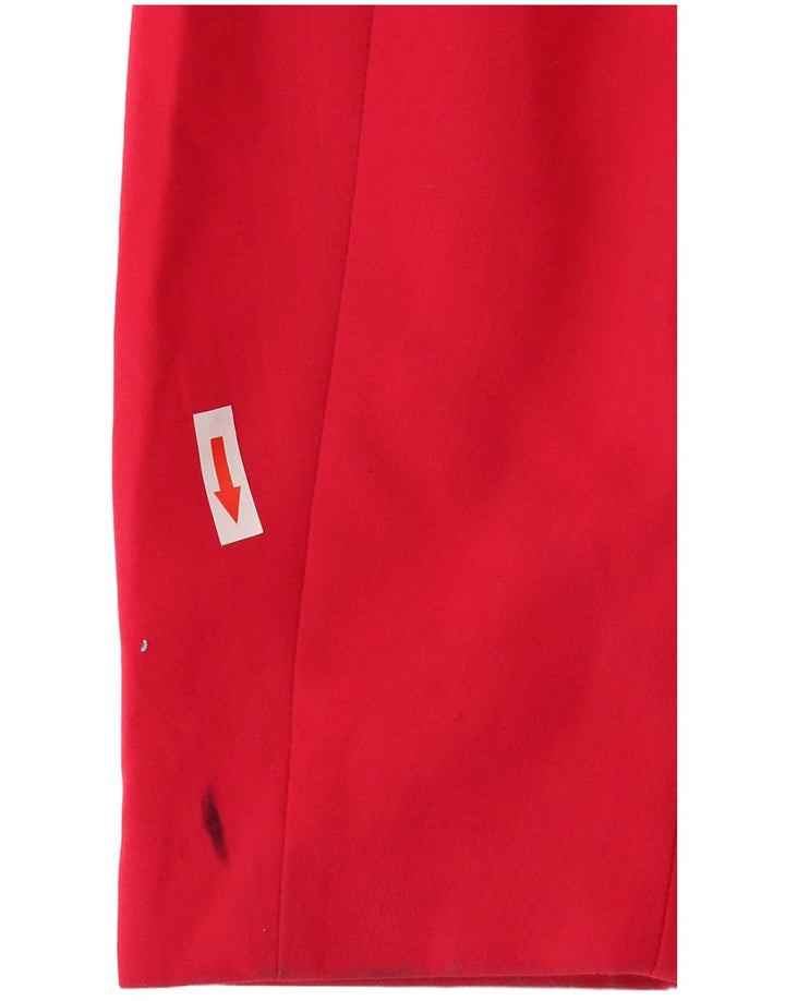 Jaqueta Blazer Zara Mulher UK 18 XL Rosa Poliéster