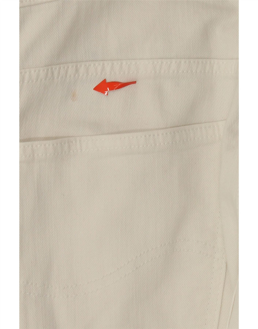 Calça jeans feminina LEE Powell Slim W32 L27 algodão branco