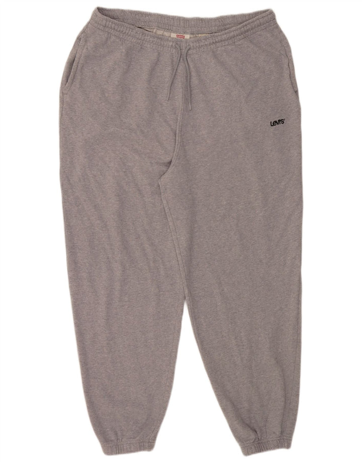 Calça de treino masculina Levi's Joggers 2XL algodão cinza