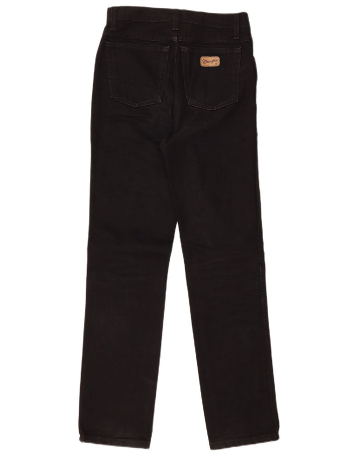 WRANGLER Masculino Alabama Straight Jeans W30 L32 Algodão Preto