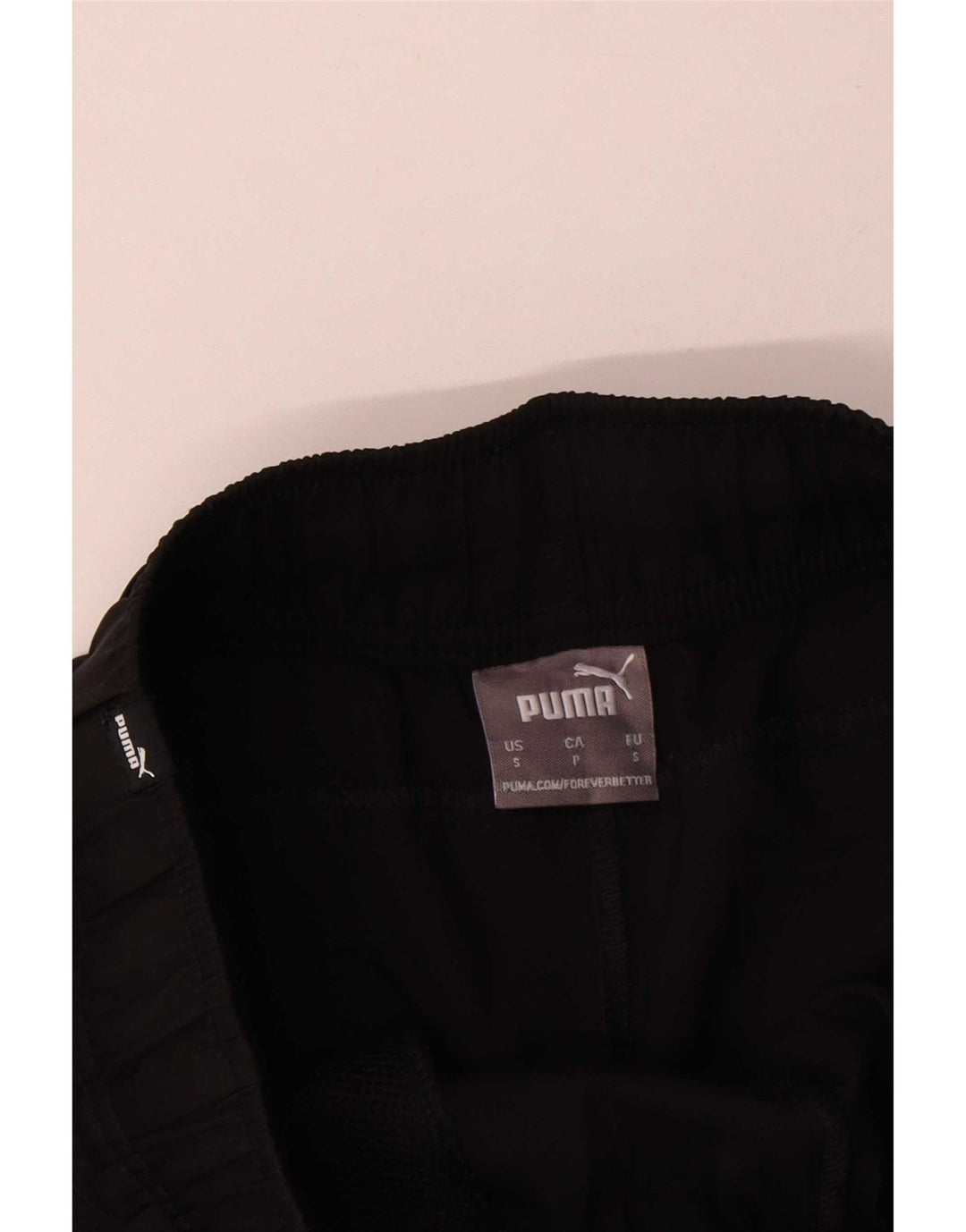 Puma Mens Graphic Sport Shorts Pequeno Poliéster Preto
