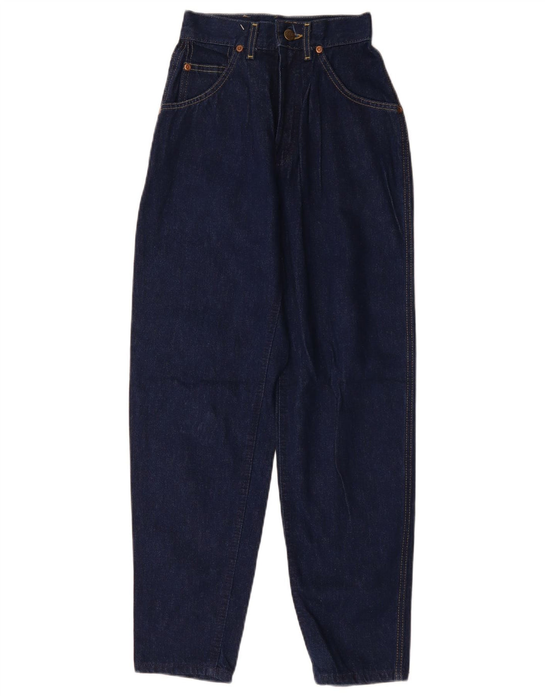 Calça jeans feminina de cintura alta LEE W22 L27 azul marinho