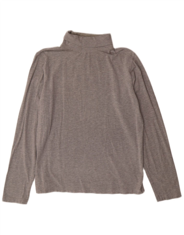 WRANGLER Top masculino de manga comprida grande algodão cinza