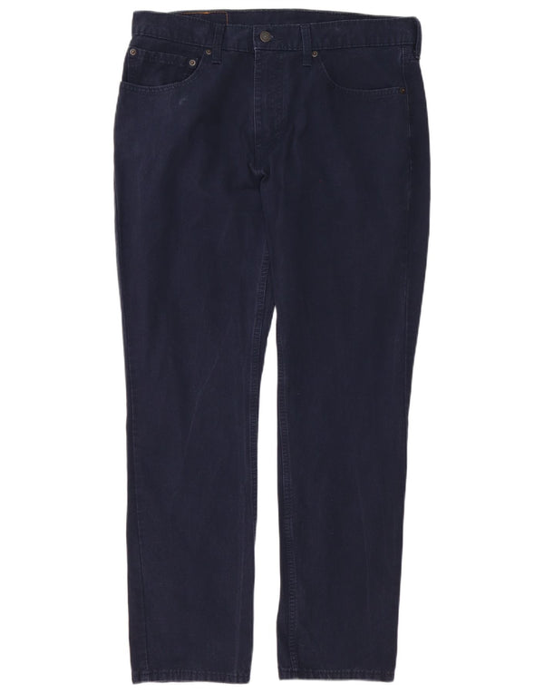 Calça Levi's Masculina 511 Slim Fit Casual W34 L30 Azul Marinho Algodão