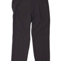 Calça masculina de ajuste regular MARKS & SPENCER W38 L33 azul marinho poliéster