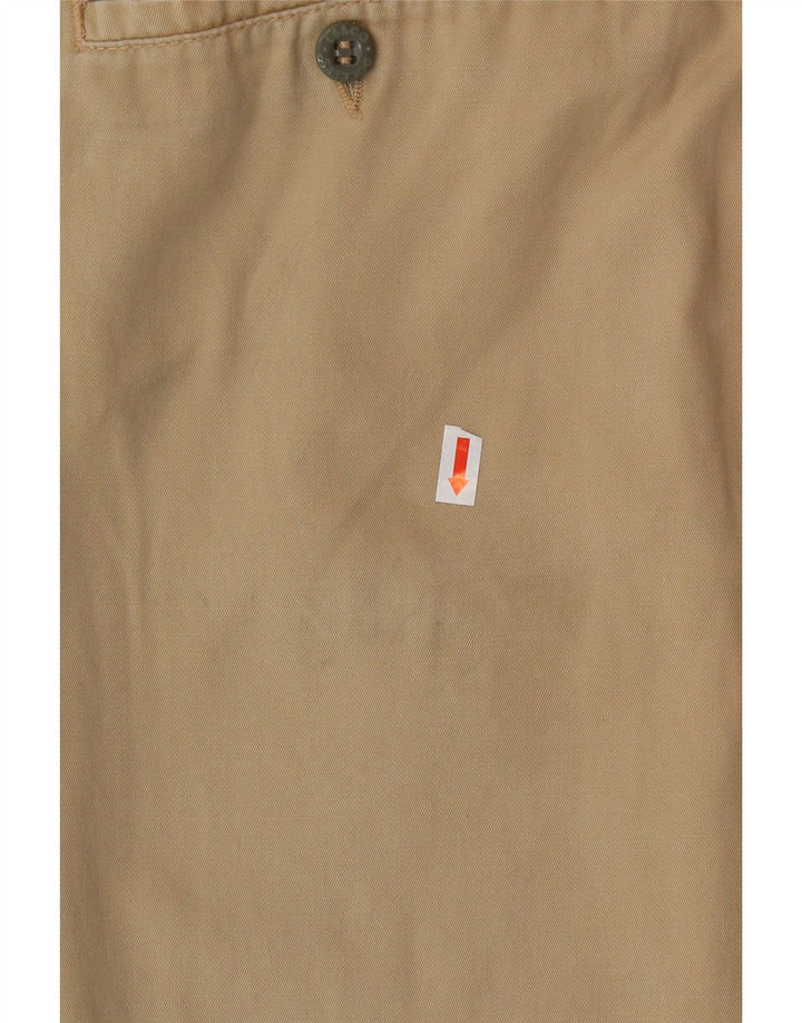 Calça Chino masculina DOCKERS cáqui com pegged W36 L34 bege